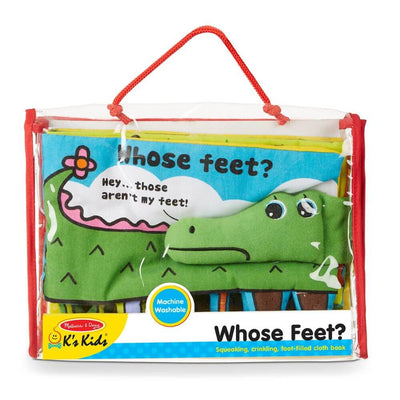 Melissa & Doug Whose Feet Soft Book-baby_gifts-toy_shop-Mornington_Peninsula-Australia