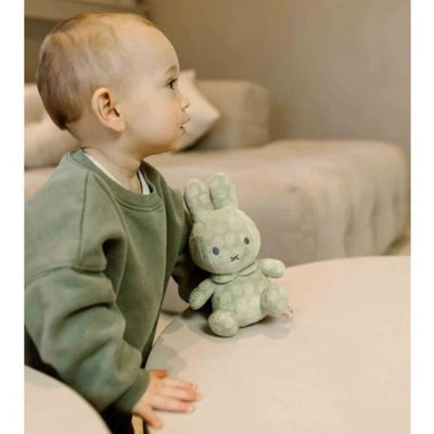 toy_shop-Mornington_Peninsula-Miffy Green Flower Soft Toy-baby_gifts-Australia