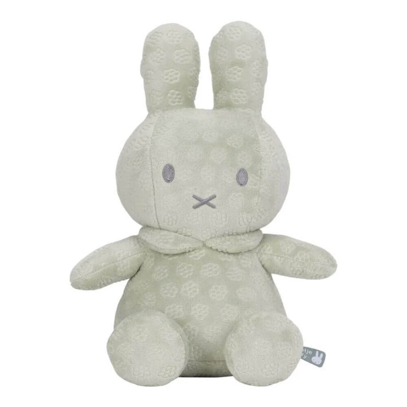 toy_shop-Mornington_Peninsula-Miffy Green Flower Soft Toy-baby_gifts-Australia
