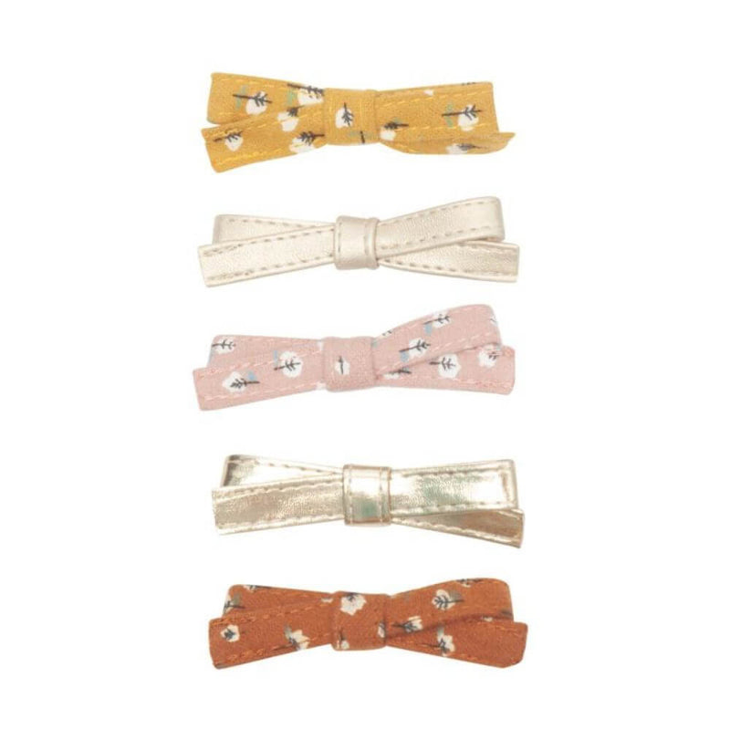 Mimi & Lula Chestnut Betty Bow Clip Pack-Accessories-The Enchanted Child