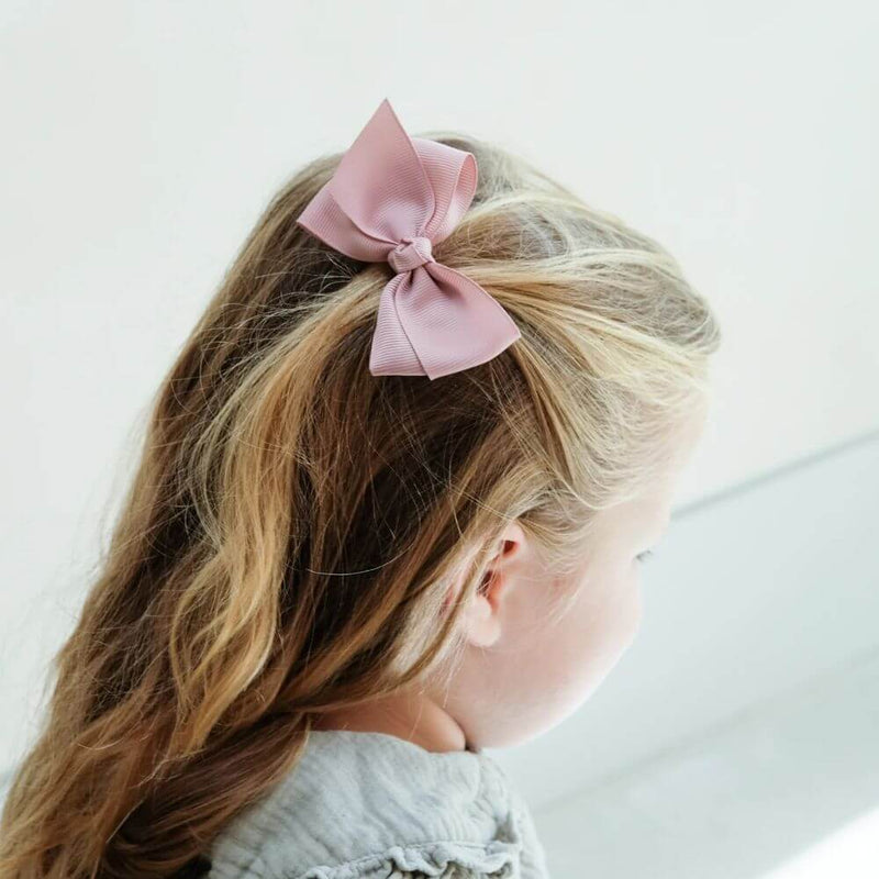 Mimi & Lula Chestnut Maisie Bow Clips-toys-kids_accessories-baby_gifts-australia