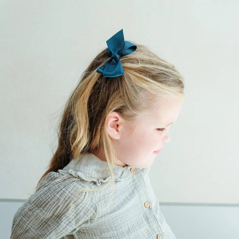 Mimi & Lula Chestnut Maisie Bow Clips-toys-kids_accessories-baby_gifts-australia