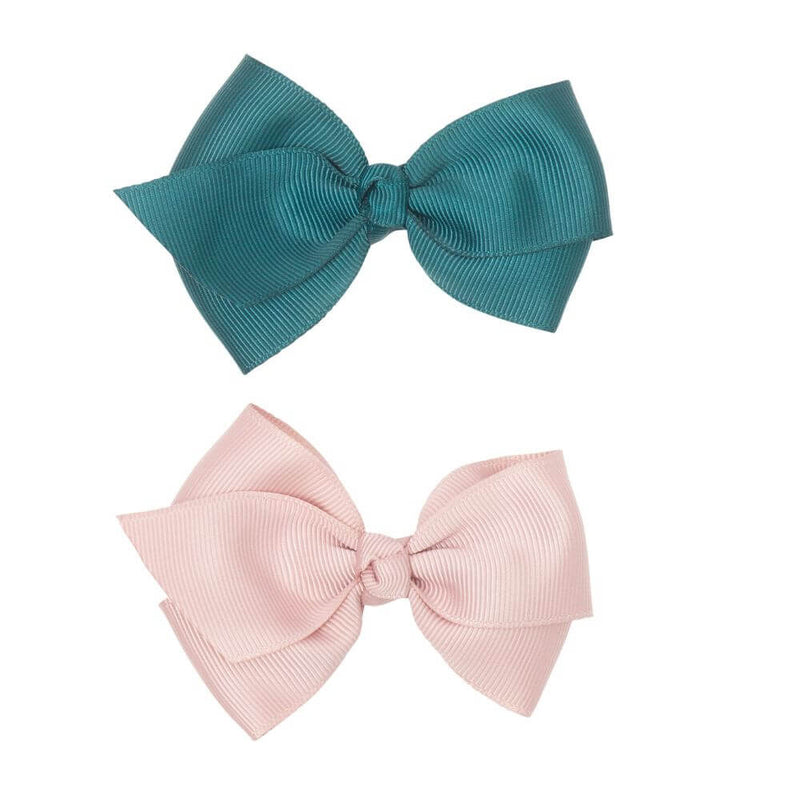 Mimi & Lula Chestnut Maisie Bow Clips-toys-kids_accessories-baby_gifts-australia