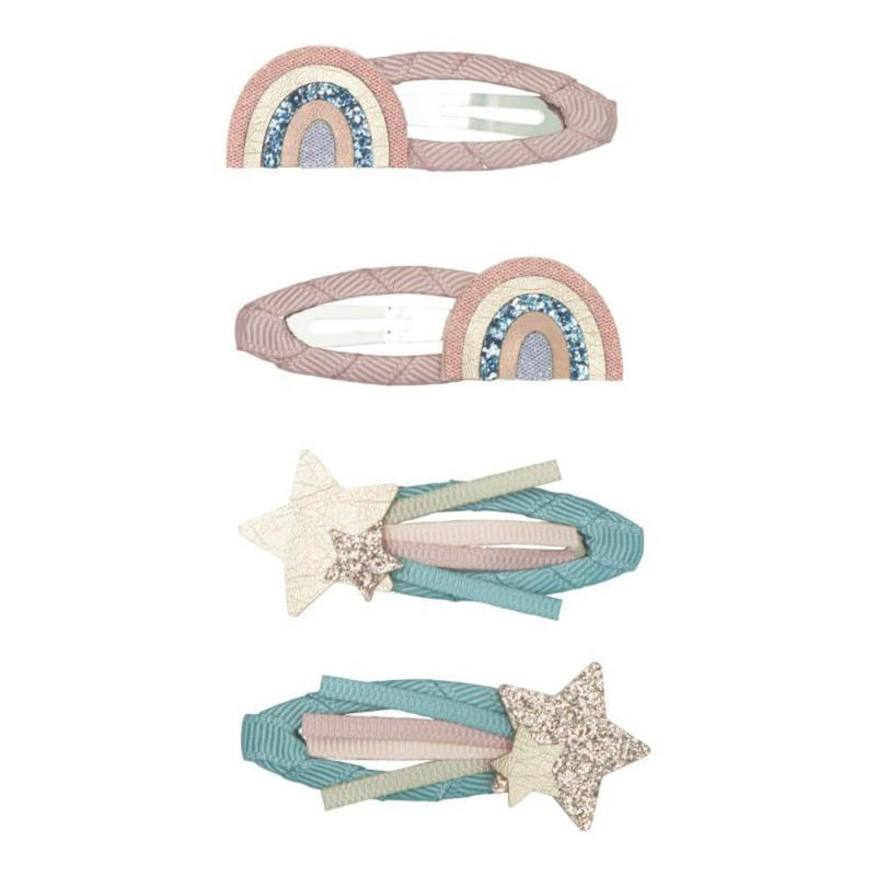 Mimi & Lula Little Prince Over the Rainbow Hair Clip Set-baby_gifts-toy_shop-Mornington_Peninsula-Australia