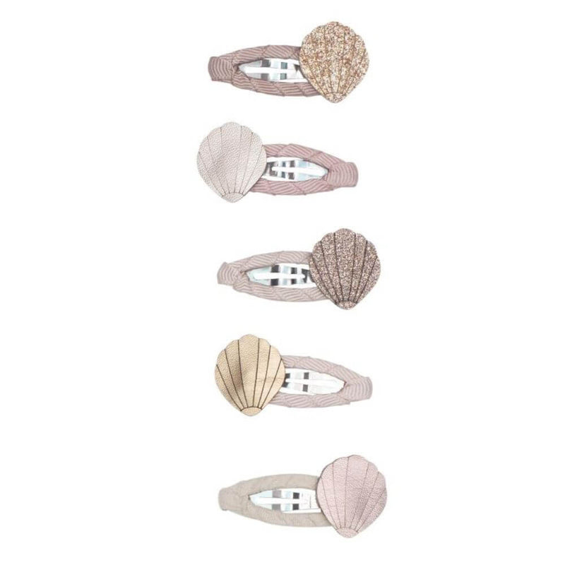 Mimi & Lula Mini Shell Hair Clips-baby_gifts-kids_toys-childrens_books-Mornington_Peninsula