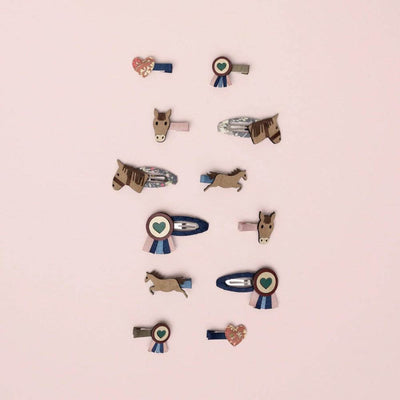 Mimi & Lula Pony Club Mini Hair Clips-Kids Accessories-Toys-Mornington-Balnarring