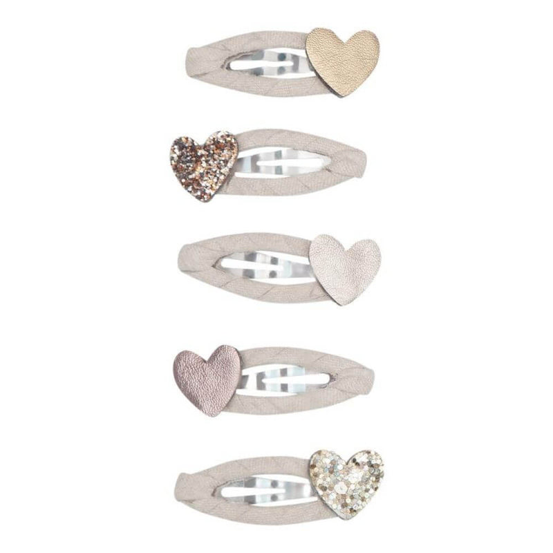 Mimi & Lula Seaside Hearts Mini Hair Clips