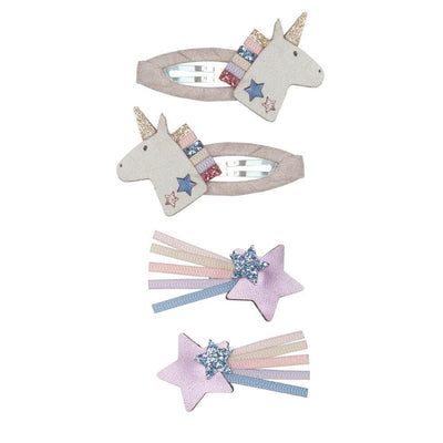 Mimi & Lula Space Unicorn Hair Clips-Accessories-The Enchanted Child