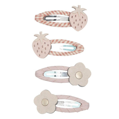 Mimi & Lula Tulip Strawberry Clips-Accessories-The Enchanted Child