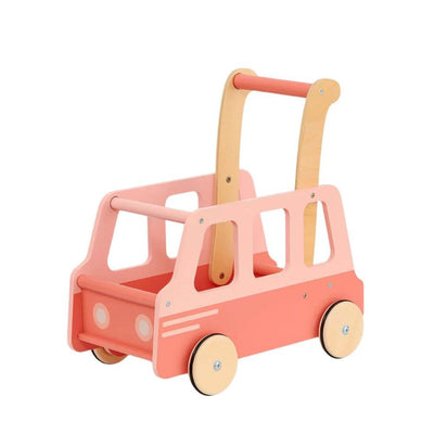 Moover School Bus Trolley, Pink-baby_gifts-toy_shop-Mornington_Peninsula-Australia