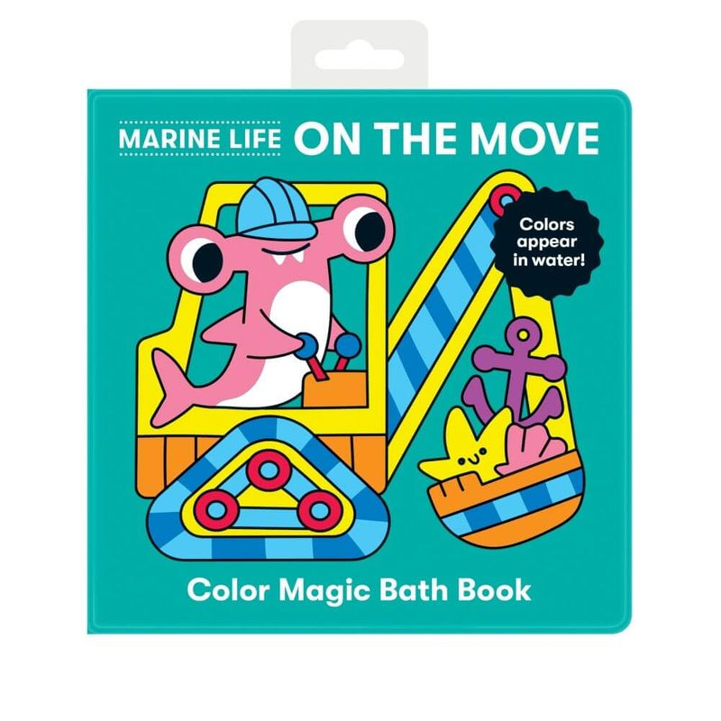 Mudpuppy Magic Bath Book - Marine Life