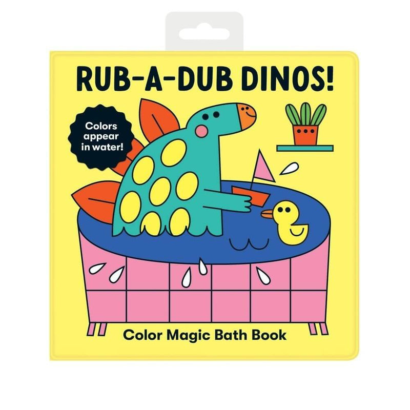 Mudpuppy Magic Bath Book - Rub-A-Dub Dinos-baby_gifts-toy_shop-Mornington_Peninsula-Australia