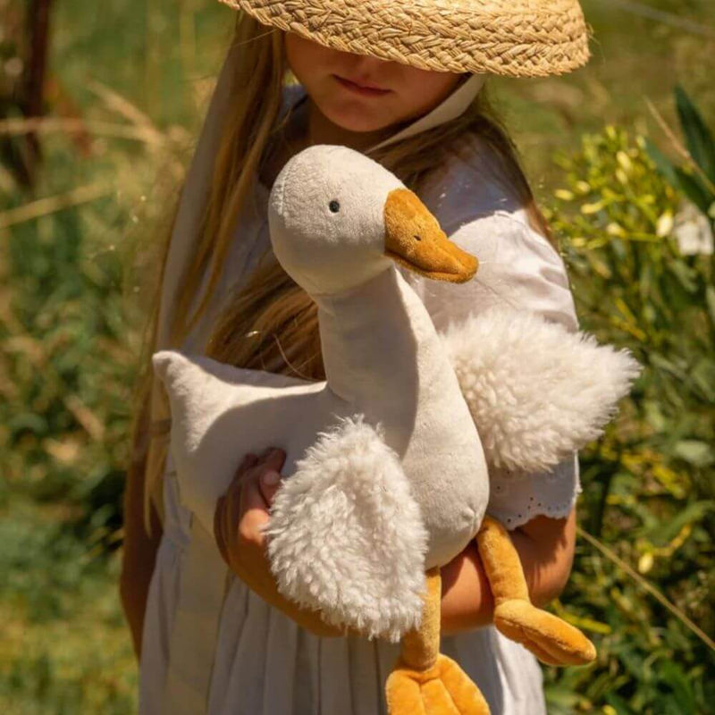 Nana Huchy Snowy the Goose-toys-baby_gifts-Mornington_Peninsula-Australia