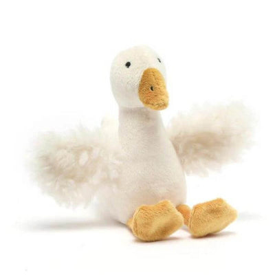 Nana Huchy Snowy the Goose Rattle-toys-baby_gifts-Mornington_Peninsula-Australia