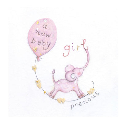 New Baby Card - Precious Baby Girl-baby_gifts-toy_shop-Mornington_Peninsula-Australia