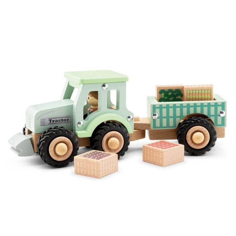 New Classic Tractor with Farm Crops-baby_toys_australia-toys-Mornington_Peninsula