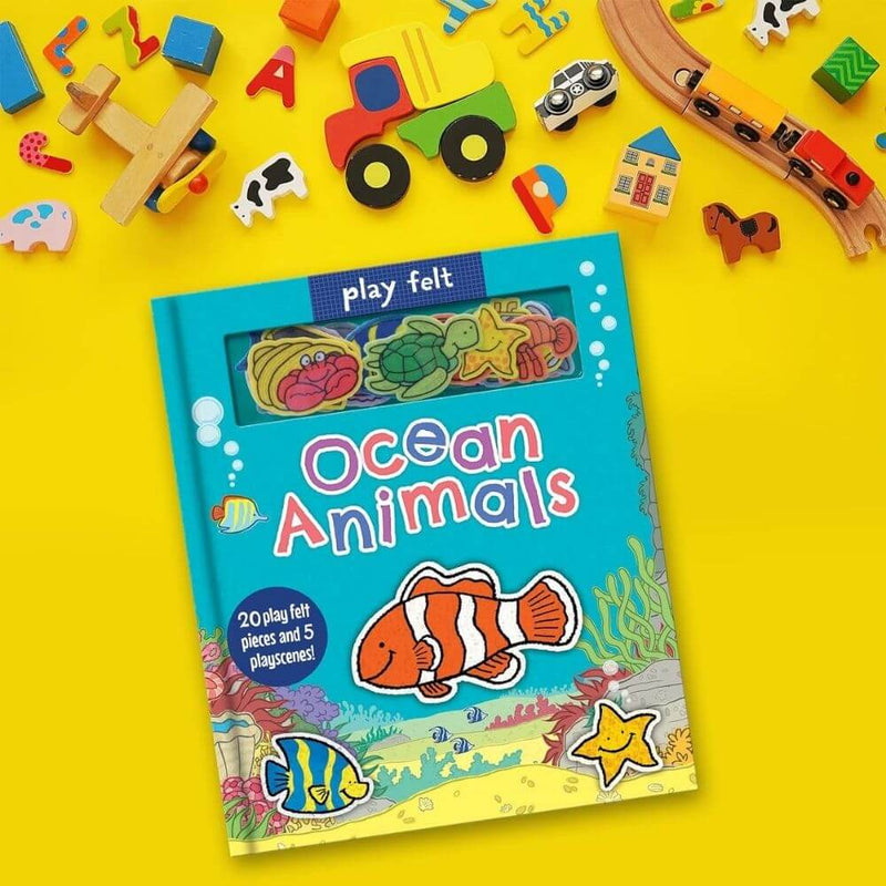 Ocean Animals Play Felt-toys-kids_books-baby_gifts-Mornington_Peninsula-Australia