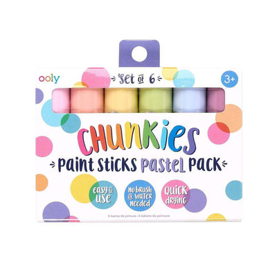 Baby Gifts & Toys-Mornington-Balnarring-Ooly Chunkies Pastel Paint Sticks-The Enchanted Child