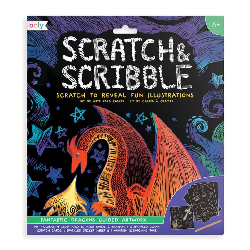 Ooly Dragons Scratch & Scribble-baby_gifts-toys-Mornington_Peninsula-Australia