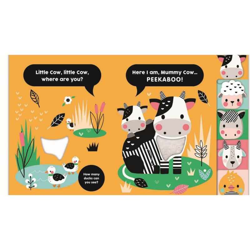 Peekaboo Cow Touch & Find Book