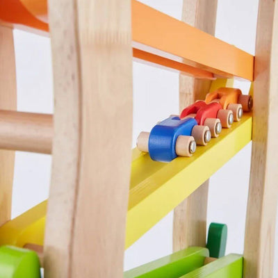 Pintoy Big Tower Rainbow Car Slope-baby_gifts-toy_shop-Mornington_Peninsula-Australia