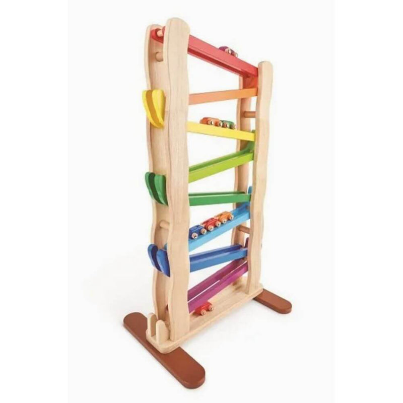Pintoy Big Tower Rainbow Car Slope-baby_gifts-toy_shop-Mornington_Peninsula-Australia