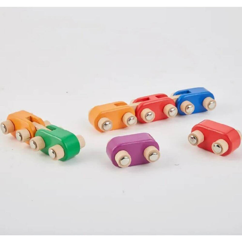 Pintoy Big Tower Rainbow Car Slope-baby_gifts-toy_shop-Mornington_Peninsula-Australia