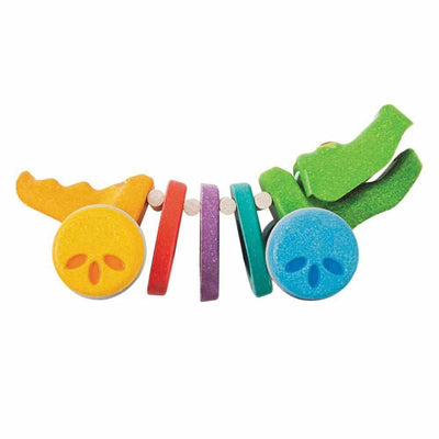 PlanToys Pull-along Rainbow Alligator