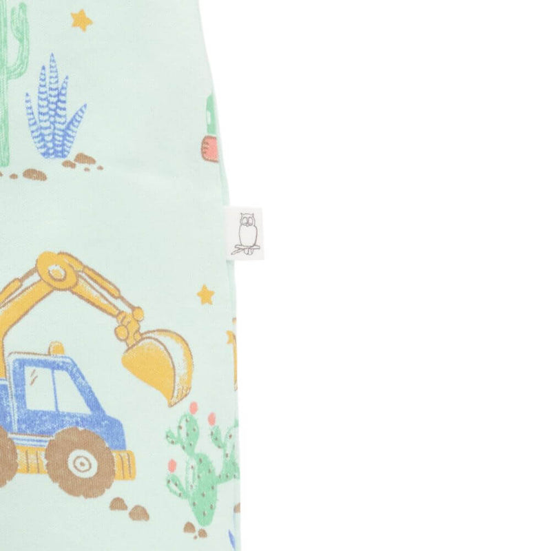 Purebaby Desert Trucks Short Sleeve Romper