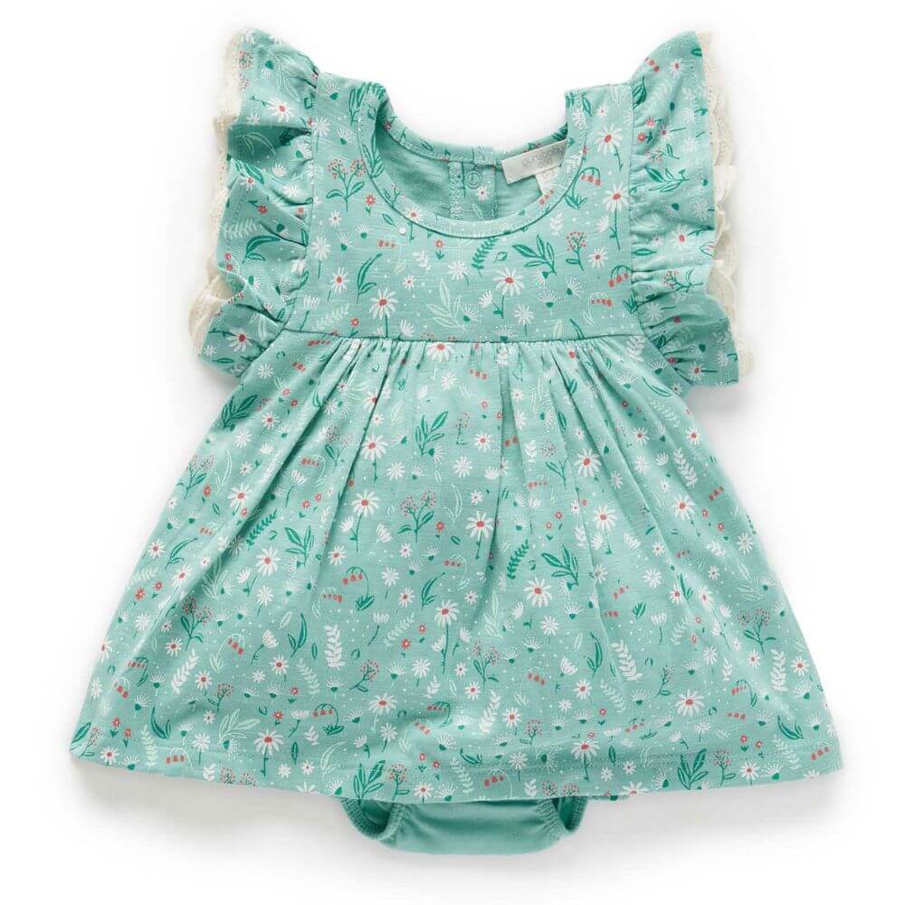 Purebaby Festive Ruffle Dress