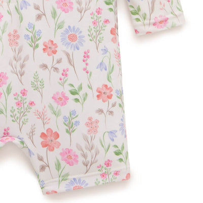 Purebaby Geranium Print Swimsuit-baby_gifts-kids_toys-childrens_books-Mornington_Peninsula