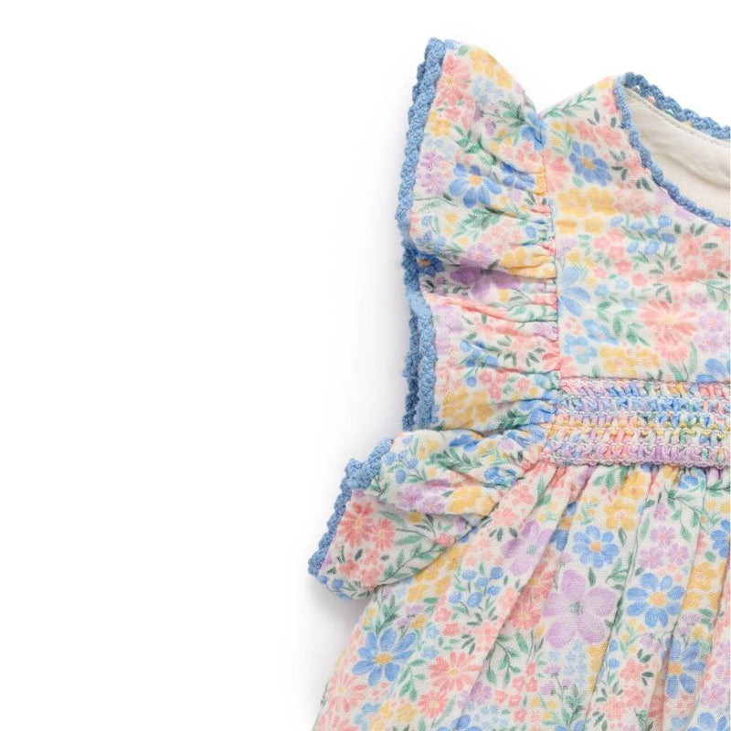 Purebaby Isabella Smocked Dress