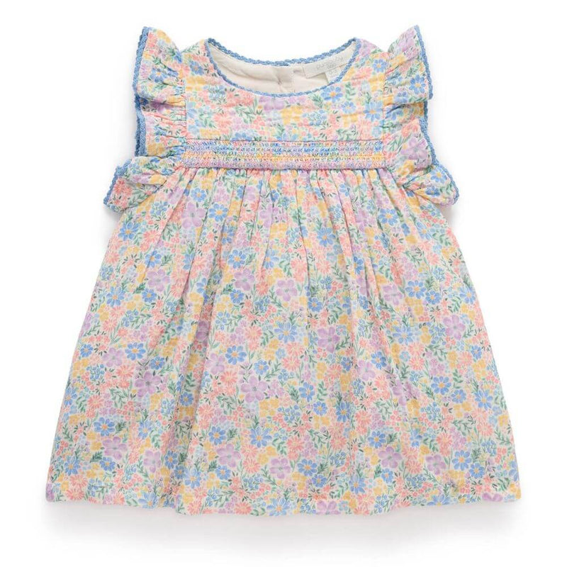 Purebaby Isabella Smocked Dress