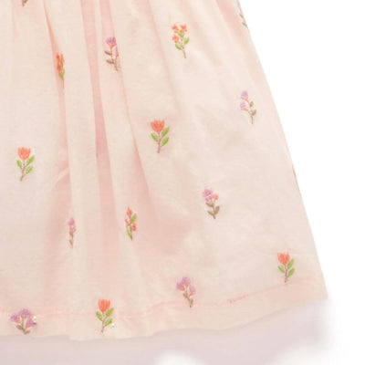 Purebaby Sprig Embroidered Dress-toys-baby_gifts-Mornington_Peninsula-Australia