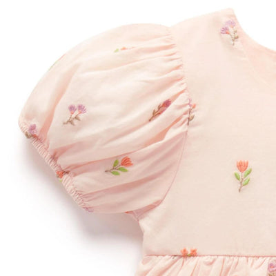 Purebaby Sprig Embroidered Dress-toys-baby_gifts-Mornington_Peninsula-Australia