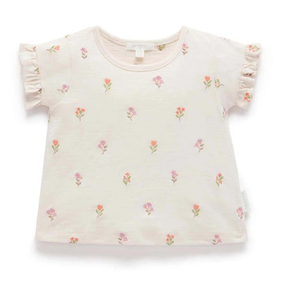 Purebaby Sprig Ruffle Tee-toys-baby_gifts-Mornington_Peninsula-Australia