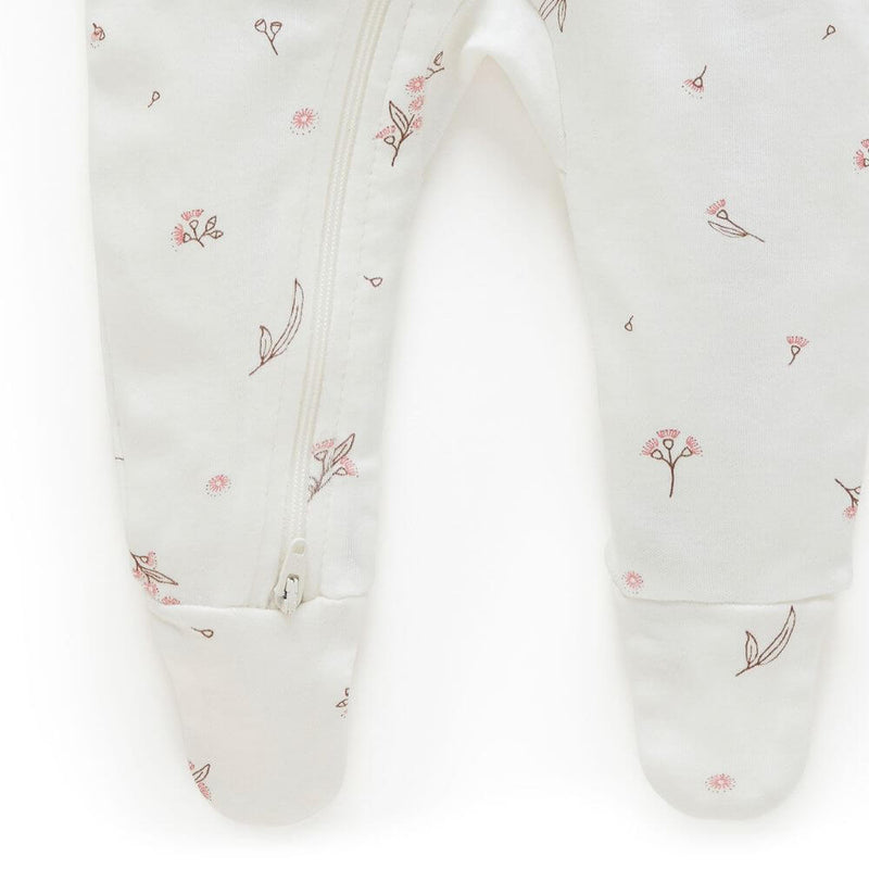 Purebaby Vanilla Blossom Romper-baby_gifts-toy_shop-Mornington_Peninsula-Australia