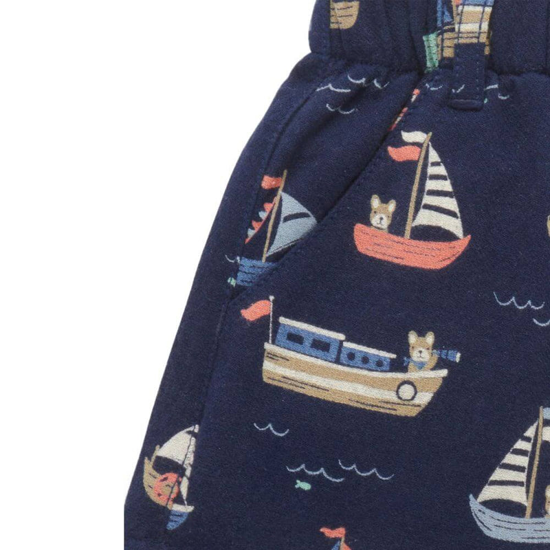 Purebaby Yacht Pull On Shorts-toys-baby_gifts-Mornington_Peninsula-Australia