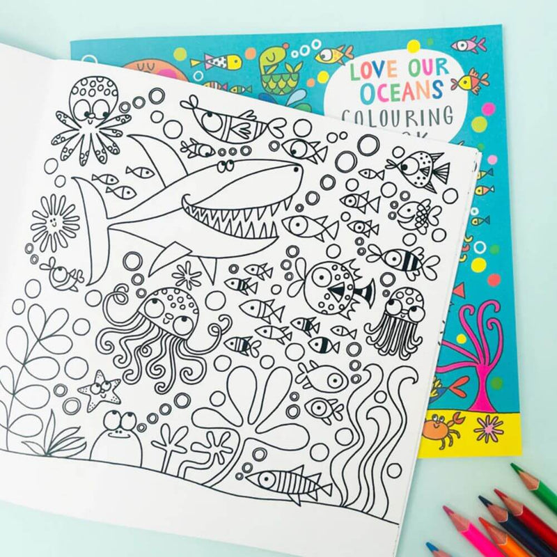 Rachel Ellen Colouring Book - Love Our Oceans