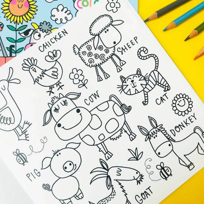Rachel Ellen Colouring Book - On the Farm