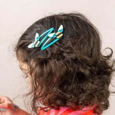 toy_shop_Mornington_Peninsula-Rex London Bumblebee Hair Clips-baby_gifts-Australia