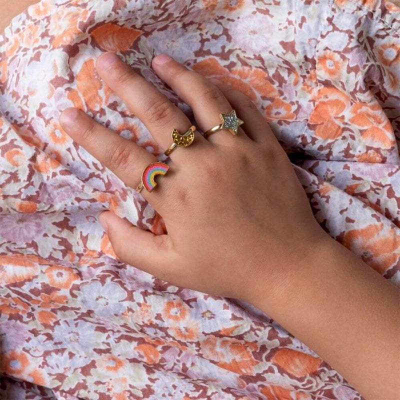 toy_shop_Mornington_Peninsula-Rex London Glitter Rings/3 - Star, Rainbow & Moon-baby_gifts-Australia