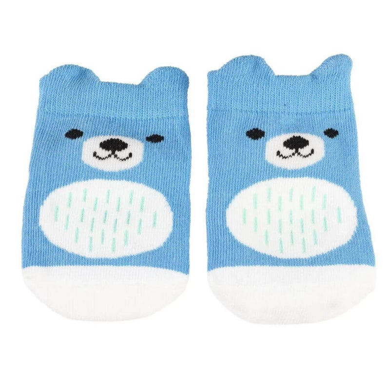 toy_shop_Mornington_Peninsula-Rex London Pair of Baby Socks - Bear-baby_gifts-Australia
