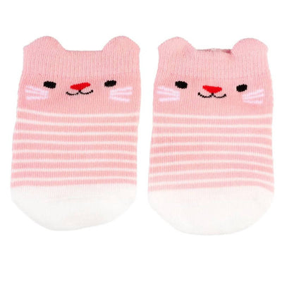 toy_shop_Mornington_Peninsula-Rex London Pair of Baby Socks - Cat-baby_gifts-Australia