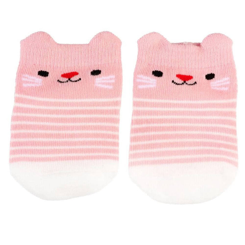 toy_shop_Mornington_Peninsula-Rex London Pair of Baby Socks - Cat-baby_gifts-Australia