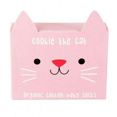 toy_shop_Mornington_Peninsula-Rex London Pair of Baby Socks - Cat-baby_gifts-Australia