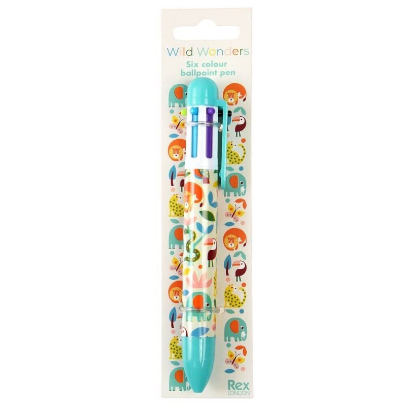 Rex London Six Colour Pens-baby_gifts-toy_shop-Mornington_Peninsula-Australia