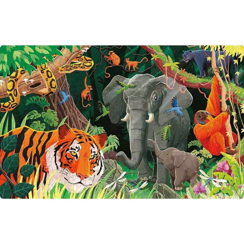 Sassi Save the Planet Jungle Puzzle & Book Set, 220 pc-baby_gifts-toy_shop-Mornington_Peninsula-Australia