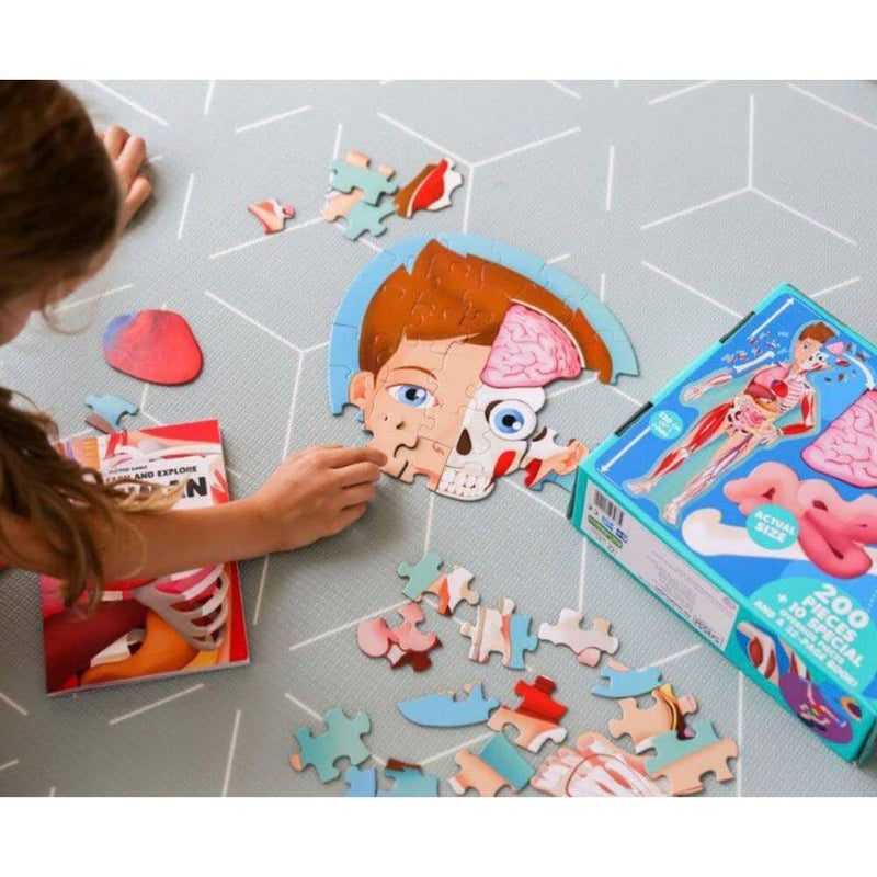 Sassi The Human Body Learn & Explore Puzzle 200pc-baby_gifts-toy_shop-Mornington_Peninsula-Australia