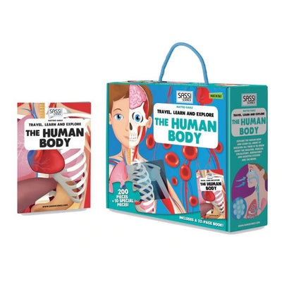 Sassi The Human Body Learn & Explore Puzzle 200pc-baby_gifts-toy_shop-Mornington_Peninsula-Australia
